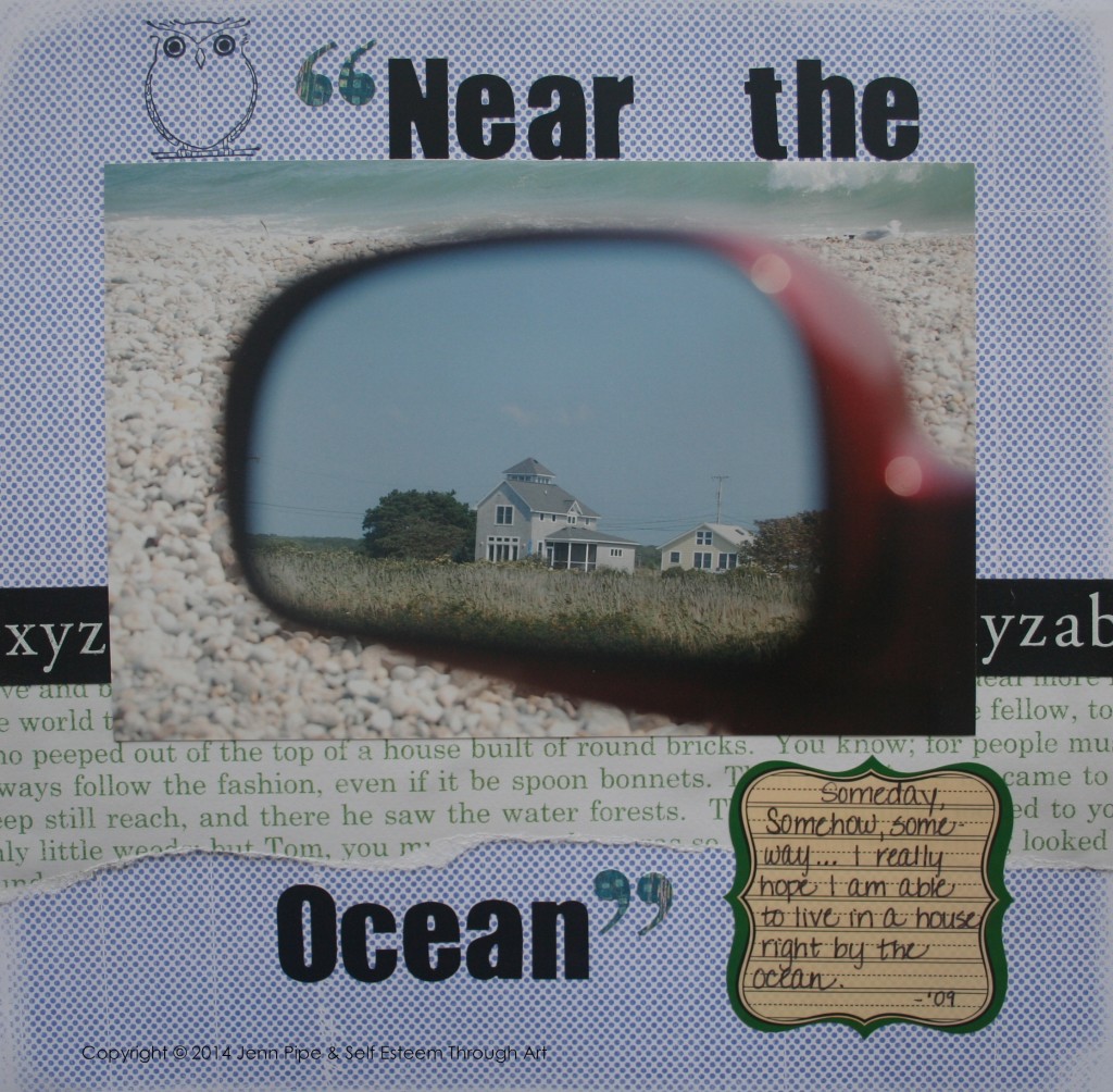 scrapbook by the sea