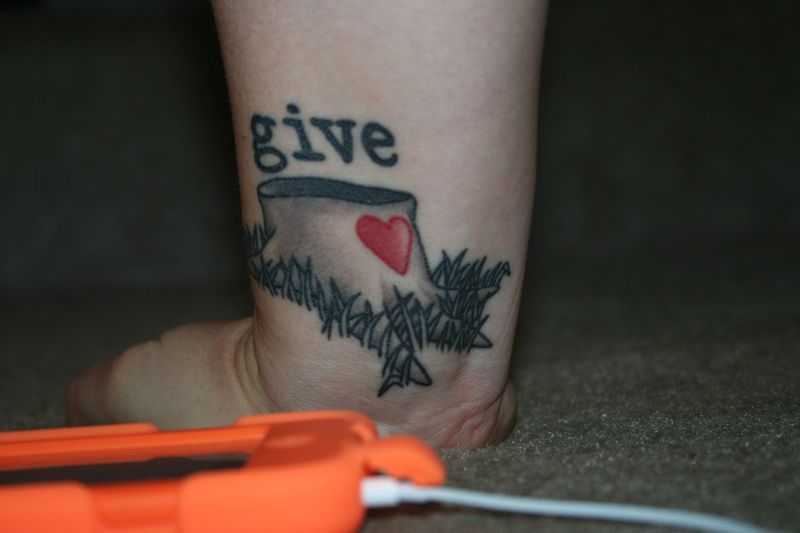 the giving tree tattoo quotes