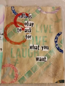 art journaling and self esteem elevation