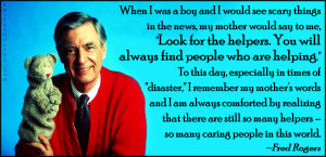 Mr. Rogers Helpers Quote