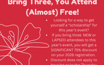 Bring Three, You Attend (Almost) Free