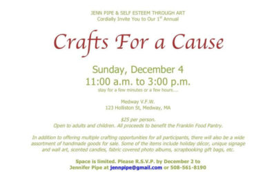 Join Me For the 1st Annual Crafts For a Cause — December 4